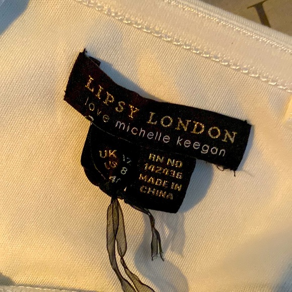 Lipsy London black-tie gown NWT, sz 8 - Picture 7 of 8